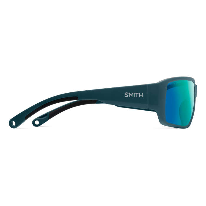 Smith Hookset Matte Pacific Frame - ChromaPop Glass Polarized Opal Mirror Lens - Polarized Sunglasses