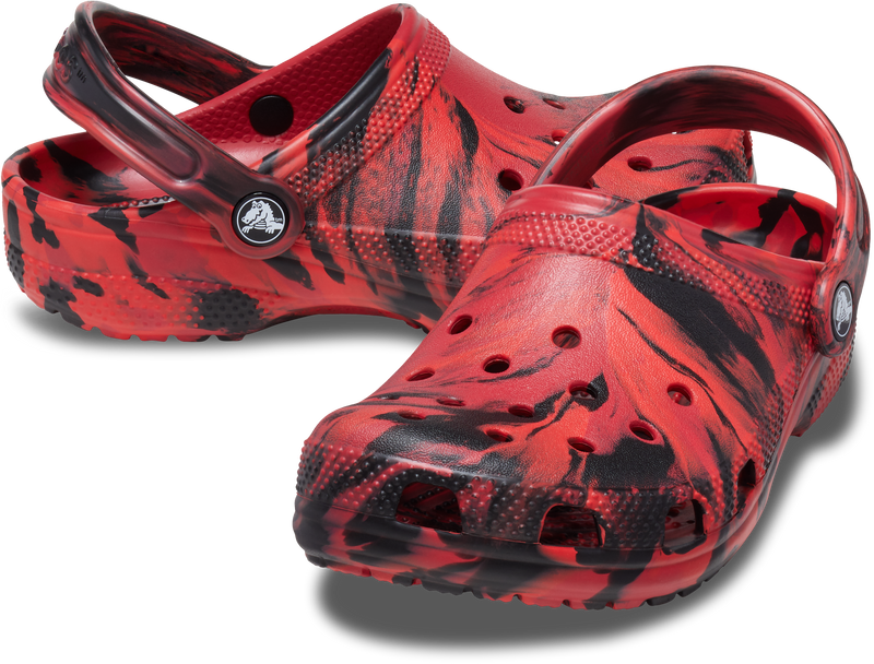 Crocs Toddler Classic Marbled Clogs