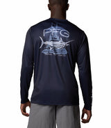 Columbia Mens PFG Terminal Tackle Tarpon Rise Long Sleeve Shirt
