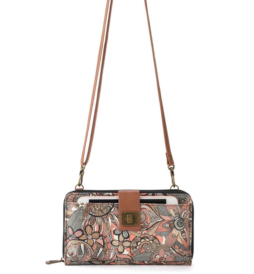 Sakroots Large Smartphone Crossbody Handbag