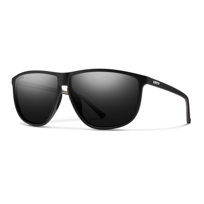 Smith Mono Lake Matte Black Frame - ChromaPop Polarized Black Lens - Polarized Sunglasses