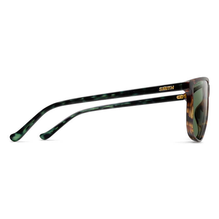 Smith Mono Lake Alpine Tortoise Frame - ChromaPop Polarized Gray Green Lens - Polarized Sunglasses