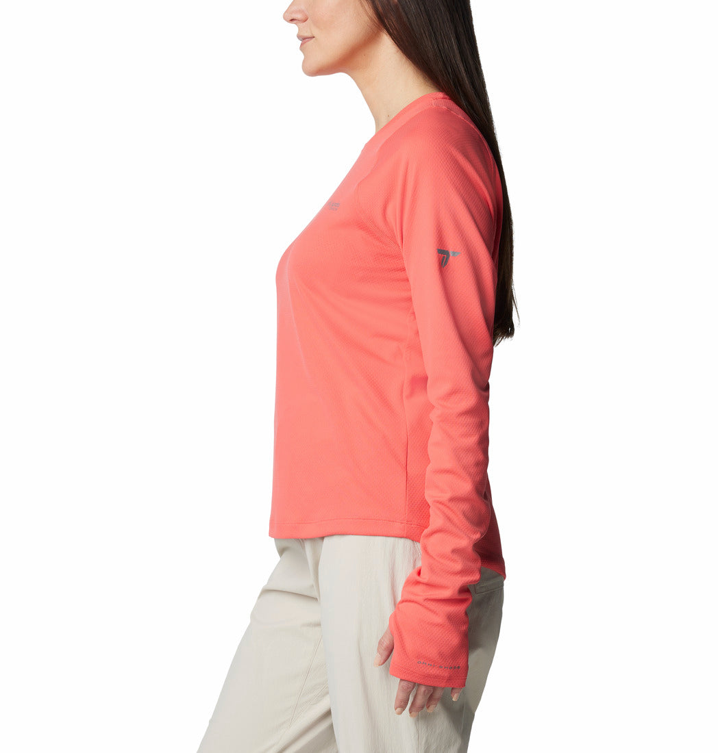 Columbia Womens Summit Valley Long Sleeve Crew Neck Shirt