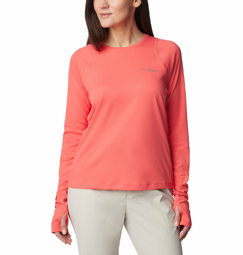 Columbia Womens Summit Valley Long Sleeve Crew Neck Shirt