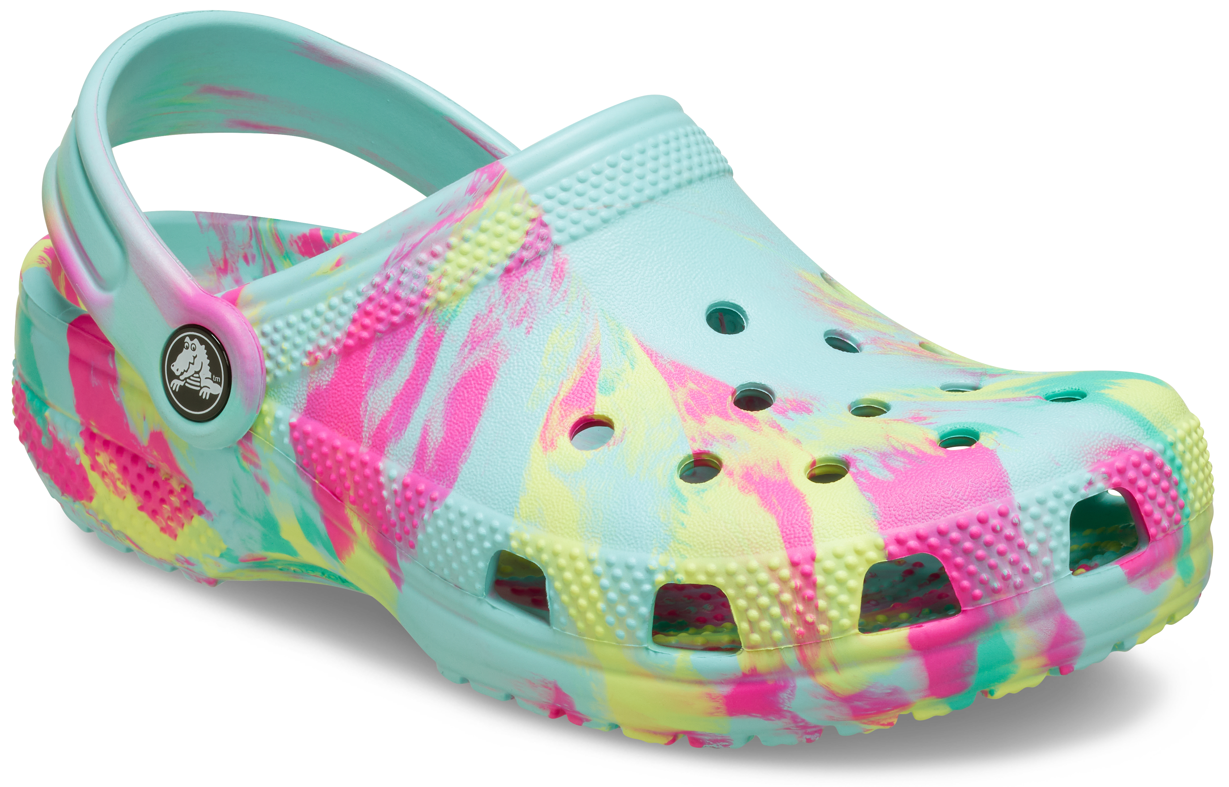 Crocs Kids Classic Marbled Clogs