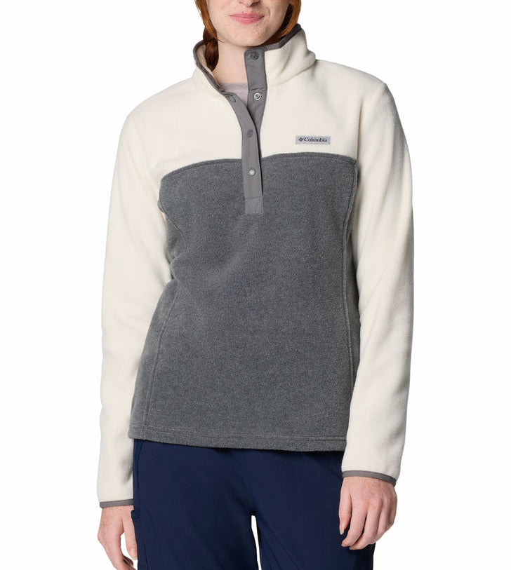 Columbia Womens Benton Springs Half Snap Pullover Fleece II Sweatshirt