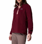 Columbia Womens Benton Springs Half Snap Pullover Fleece II Sweatshirt