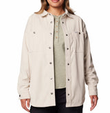 Columbia Womens Blue Point Creek Corduroy Shirt Jacket