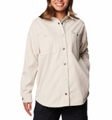 Columbia Womens Blue Point Creek Corduroy Shirt Jacket
