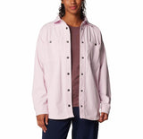 Columbia Womens Blue Point Creek Corduroy Shirt Jacket