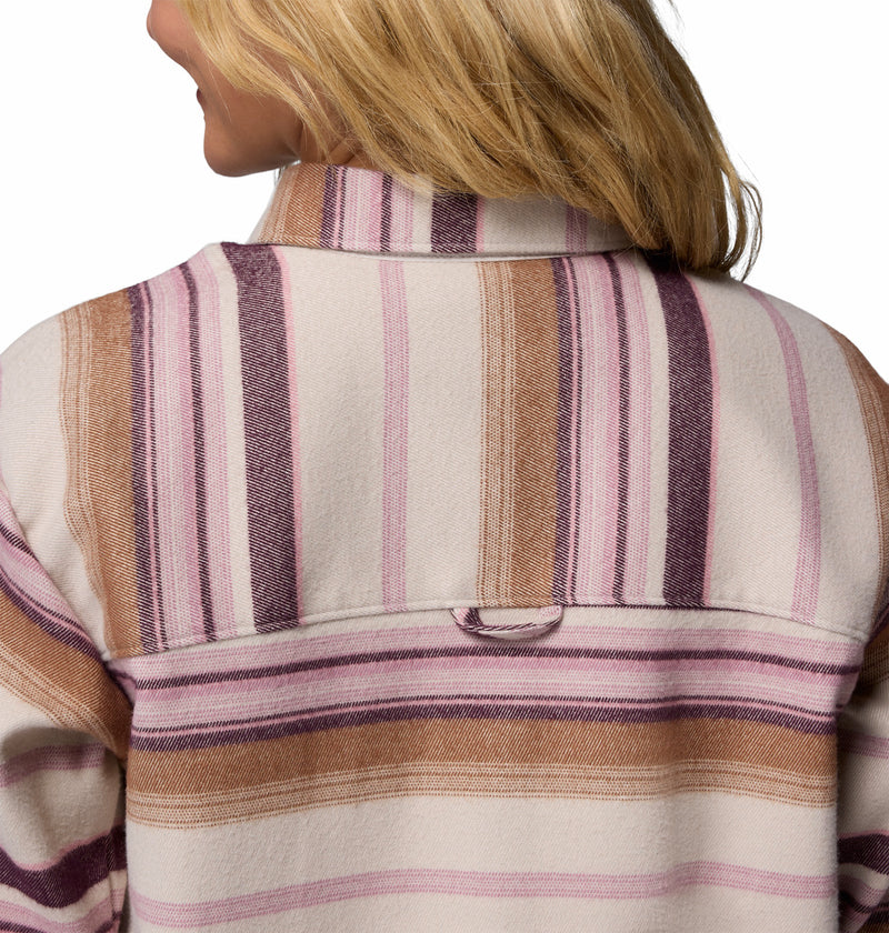 Columbia Womens Blue Point Creek Shirt Jacket