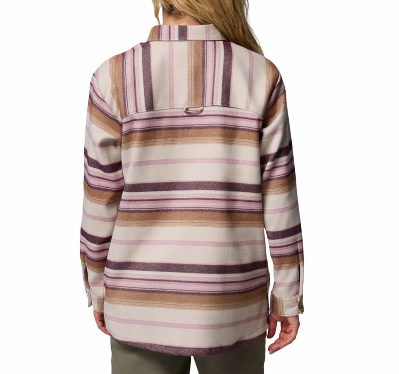Columbia Womens Blue Point Creek Shirt Jacket