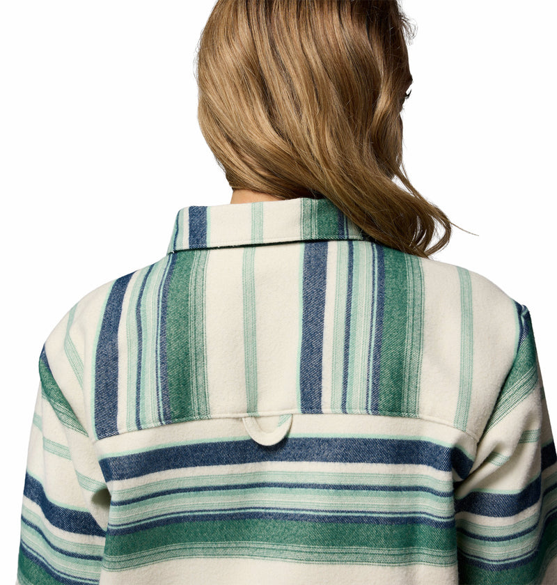 Columbia Womens Blue Point Creek Shirt Jacket
