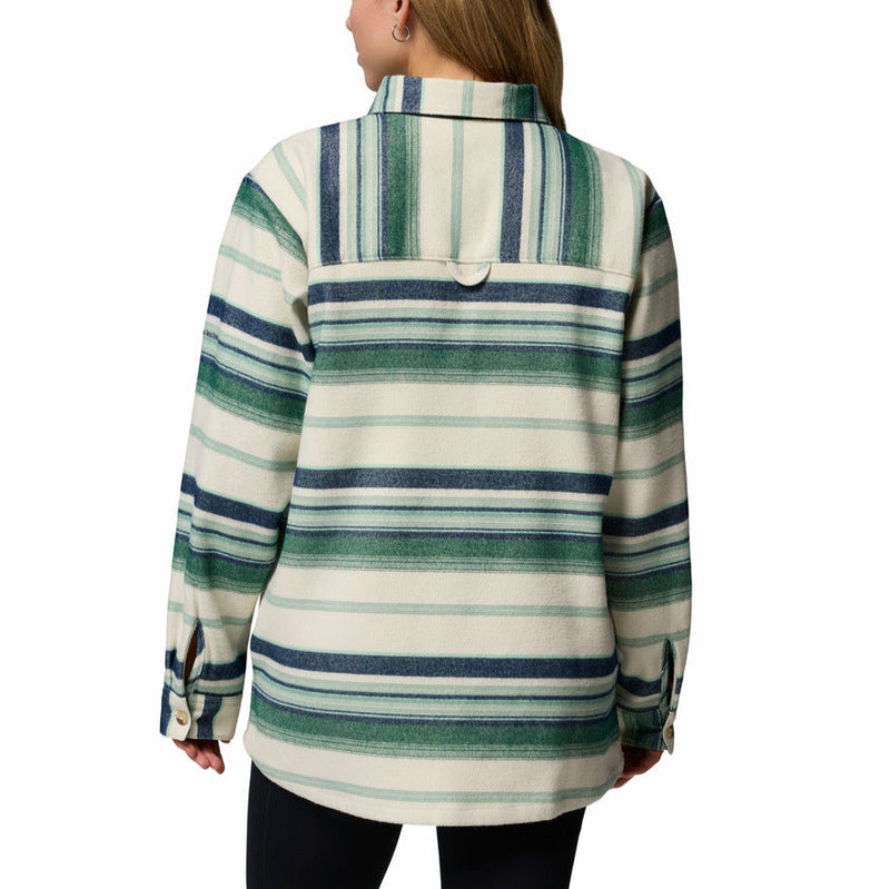 Columbia Womens Blue Point Creek Shirt Jacket