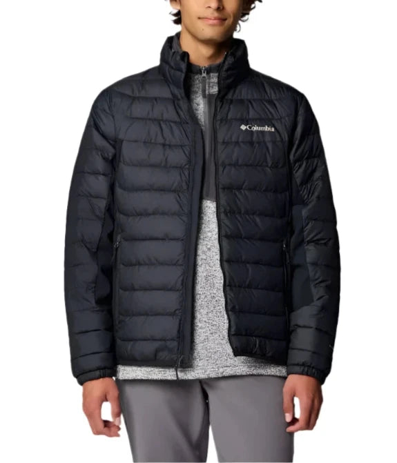 Columbia Powder Lite II Hooded Jacket Black Dames donsjassen Columbia Powder Lite II Hooded Jacket Black Dames donsjassen