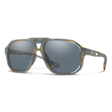 Smith Truss Matte Flint Tarmac Tortoise Frame - ChromaPop Slate Lens - Polarized Sunglasses