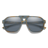 Smith Truss Matte Flint Tarmac Tortoise Frame - ChromaPop Slate Lens - Polarized Sunglasses