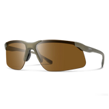 Smith Cipher Matte Olive Oil Frame - ChromaPop Brown Lens - Non-Polarized Sunglasses