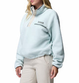 Columbia Womens Helvetia II Cropped Half Snap Fleece Pullover Sweatshirt