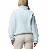Columbia Womens Helvetia II Cropped Half Snap Fleece Pullover Sweatshirt