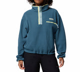 Columbia Womens Helvetia II Cropped Half Snap Fleece Pullover Jacket