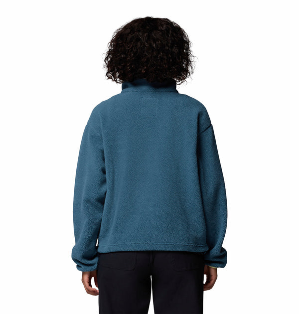 Columbia Womens Helvetia II Cropped Half Snap Fleece Pullover Jacket