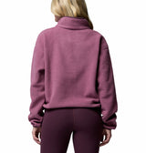 Columbia Womens Helvetia II Cropped Half Snap Fleece Pullover Sweatshirt