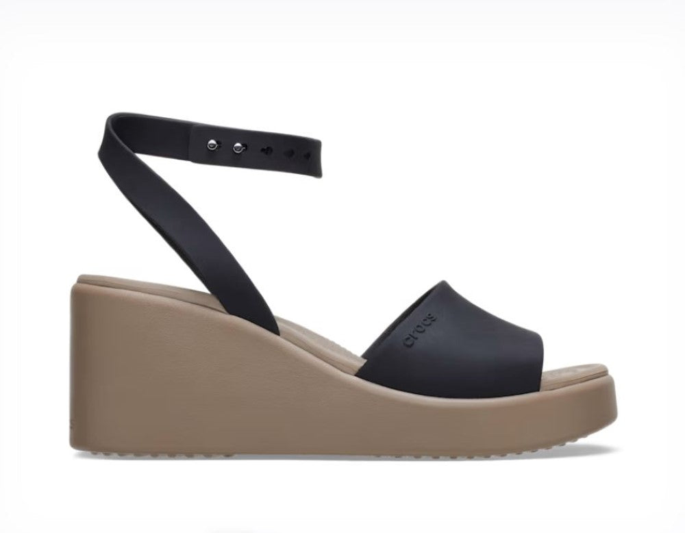 Crocs Brooklyn Ankle Strap Wedge Heels