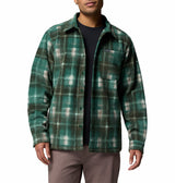 Columbia Mens Steens Mountain Printed Fleece Shirt Jacket