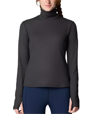 Columbia Womens Boundless Days Knit Turtleneck Long Sleeve Shirt