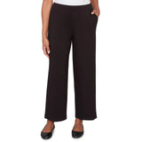 Ruby Rd. Womens Seville Wide Leg Ankle Pants