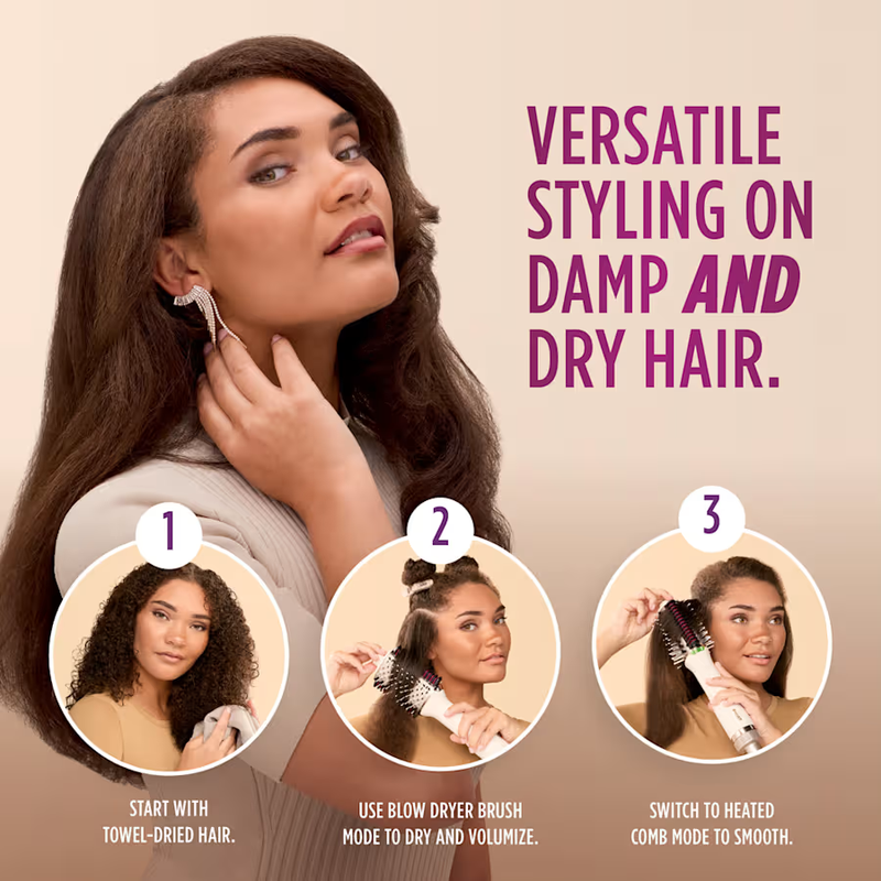 Shark SmoothStyle Heated Comb & Blow Dryer Brush