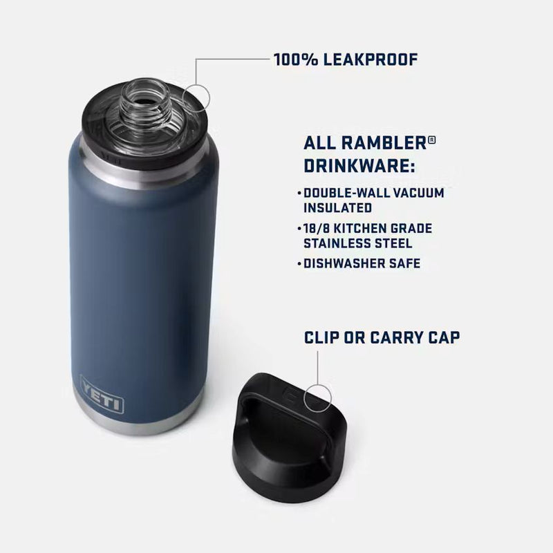 YETI Rambler 36 oz. Water Bottle with Chug Cap