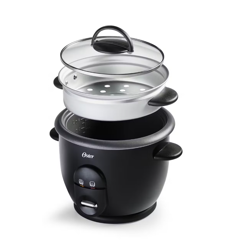 Oster DiamondForce Nonstick 6-Cup Electric Rice Cooker