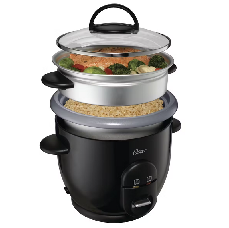 Oster DiamondForce Nonstick 6-Cup Electric Rice Cooker