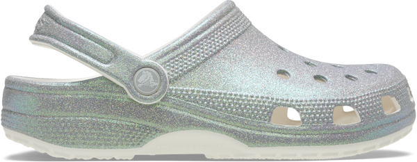 Crocs Classic Iridescent Glitter Clogs