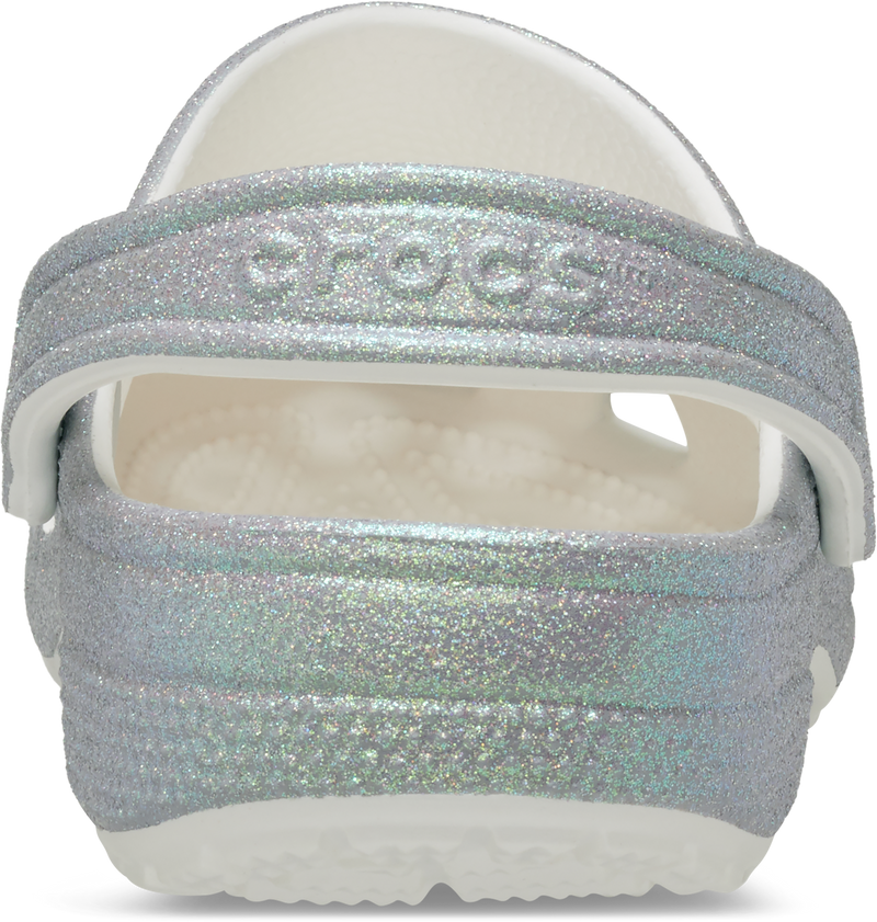 Crocs Classic Iridescent Glitter Clogs