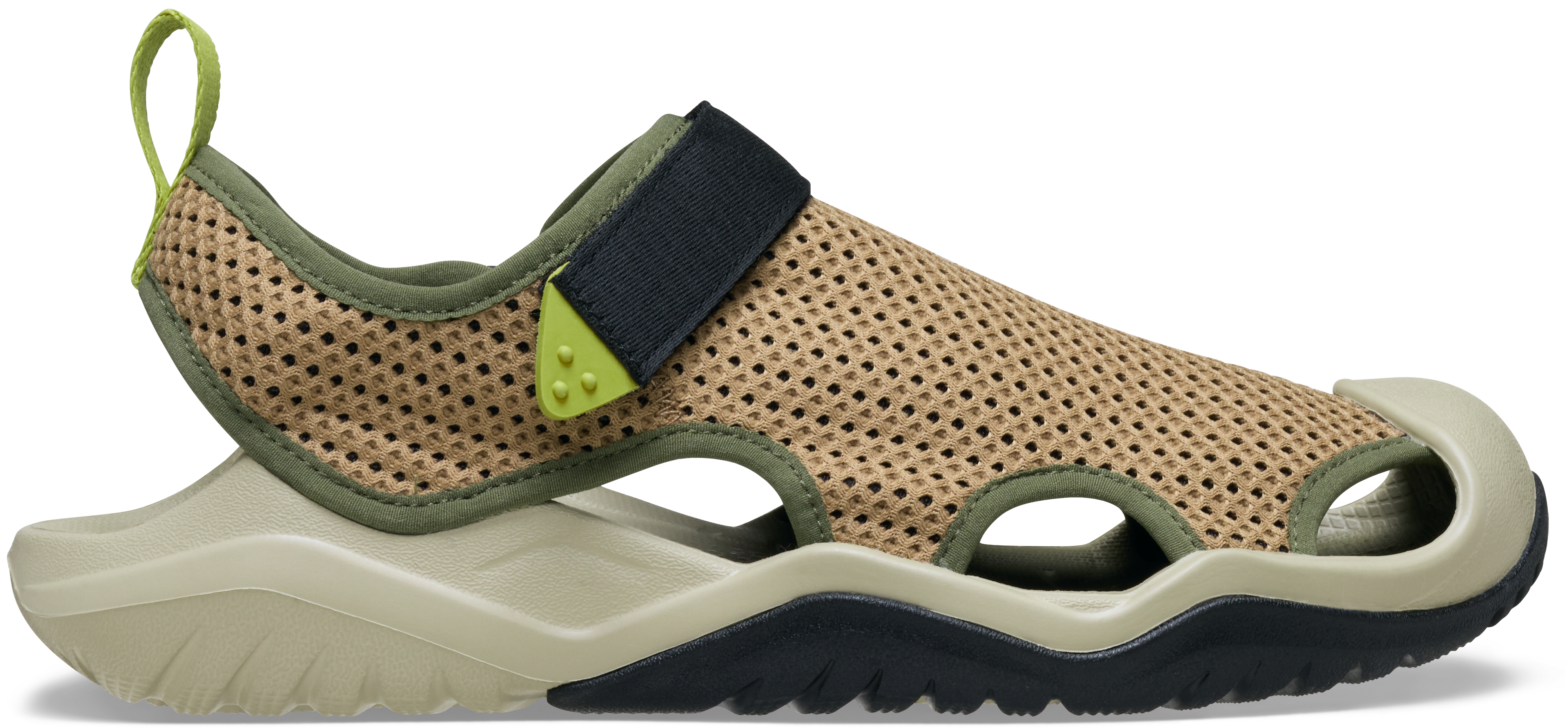 Crocs Mens Swiftwater Mesh Deck Sandals