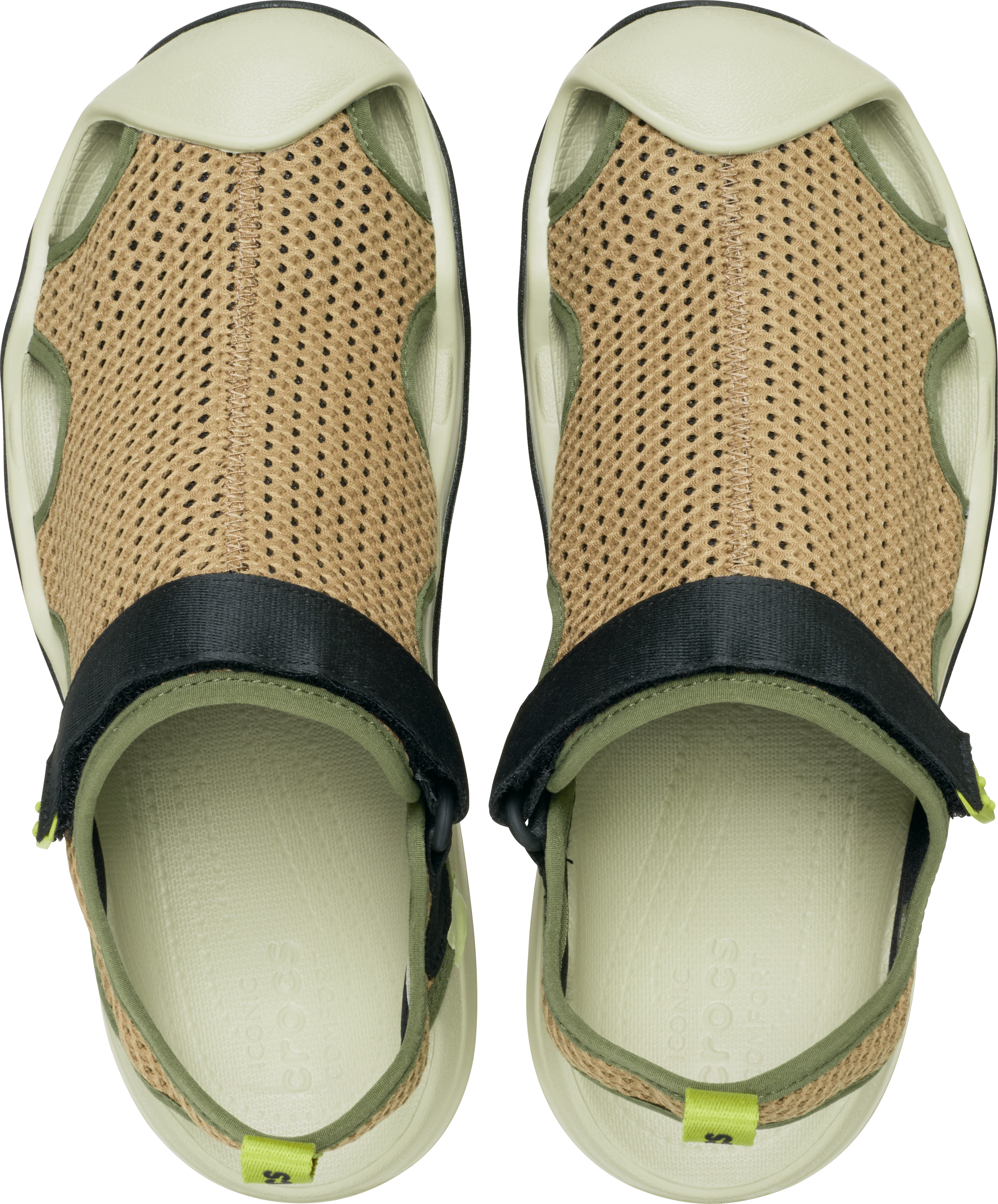 Crocs Mens Swiftwater Mesh Deck Sandals