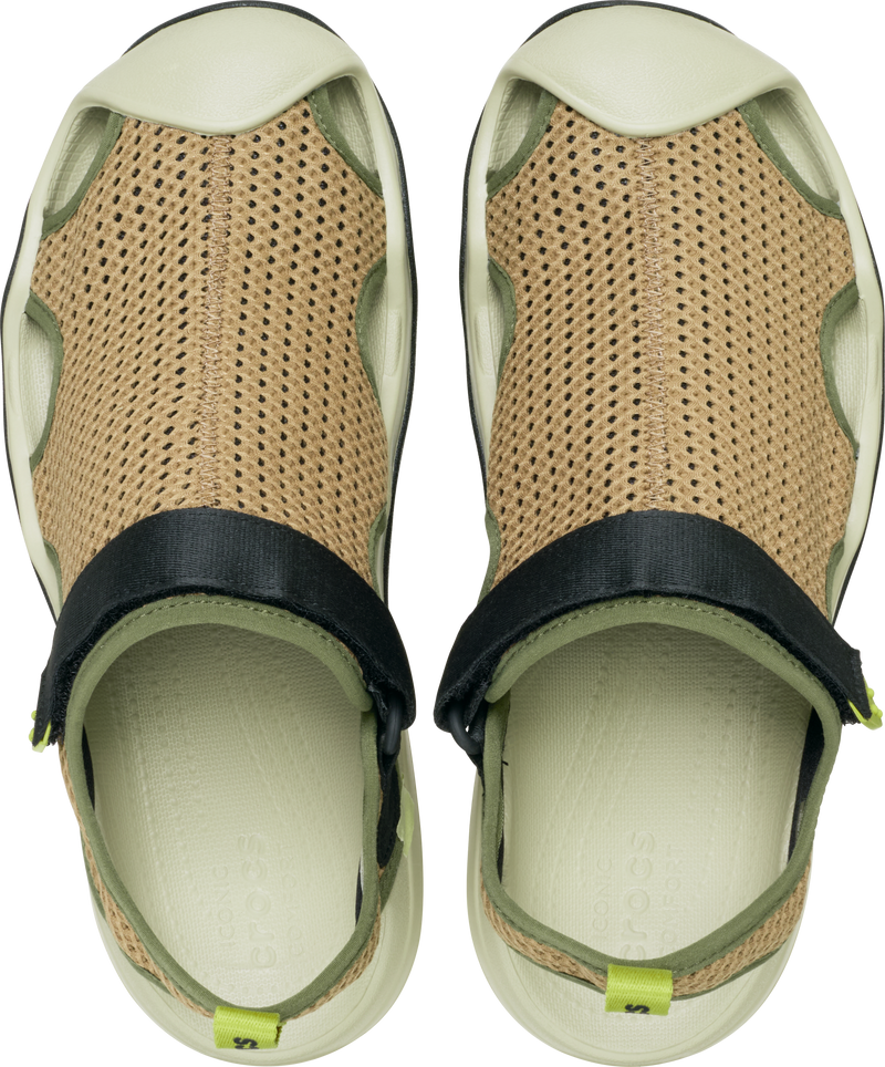 Crocs Mens Swiftwater Mesh Deck Sandals
