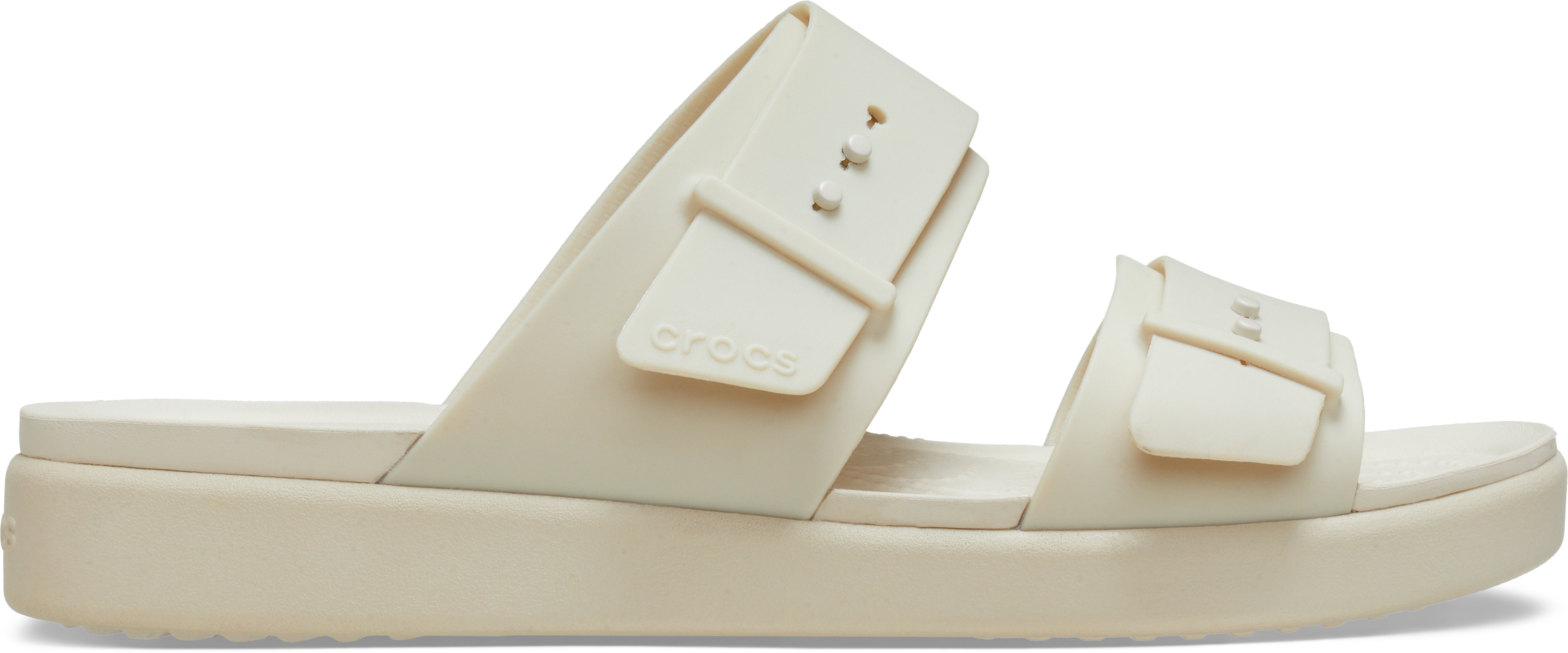Crocs Womens Brooklyn Buckle Low Low Sandals