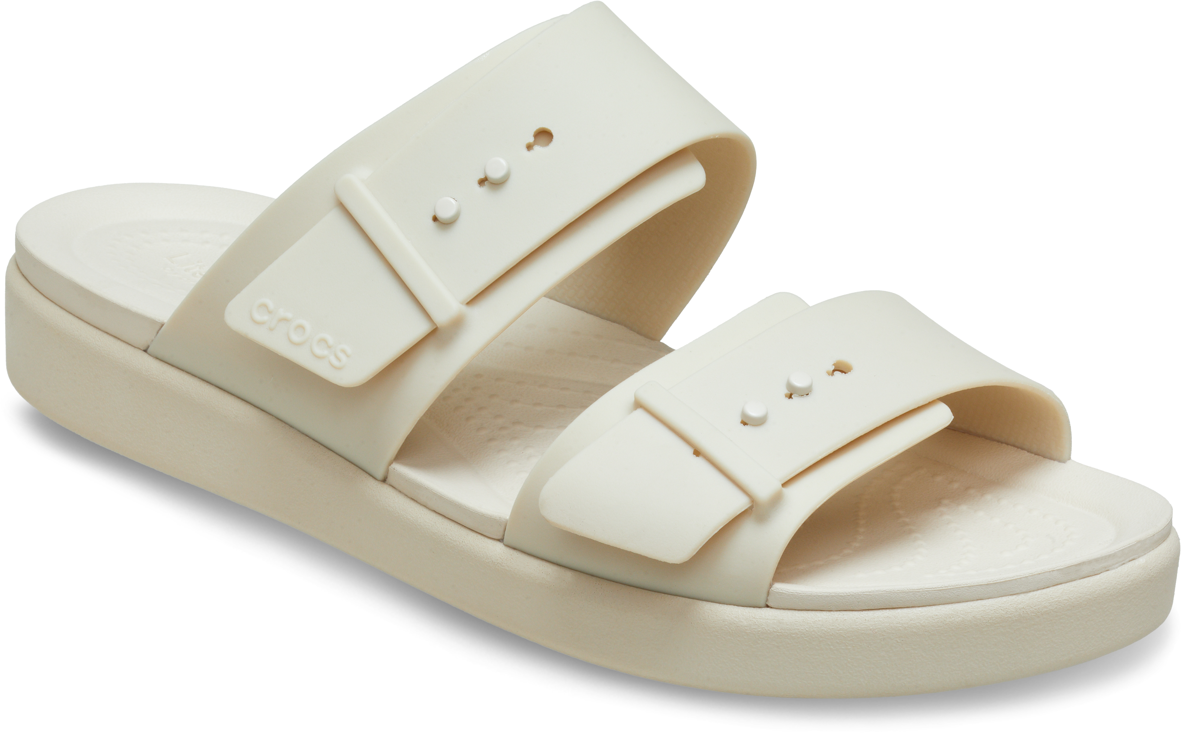 Crocs Womens Brooklyn Buckle Low Low Sandals