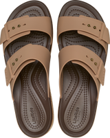 Crocs Womens Brooklyn Buckle Low Wedge Sandals