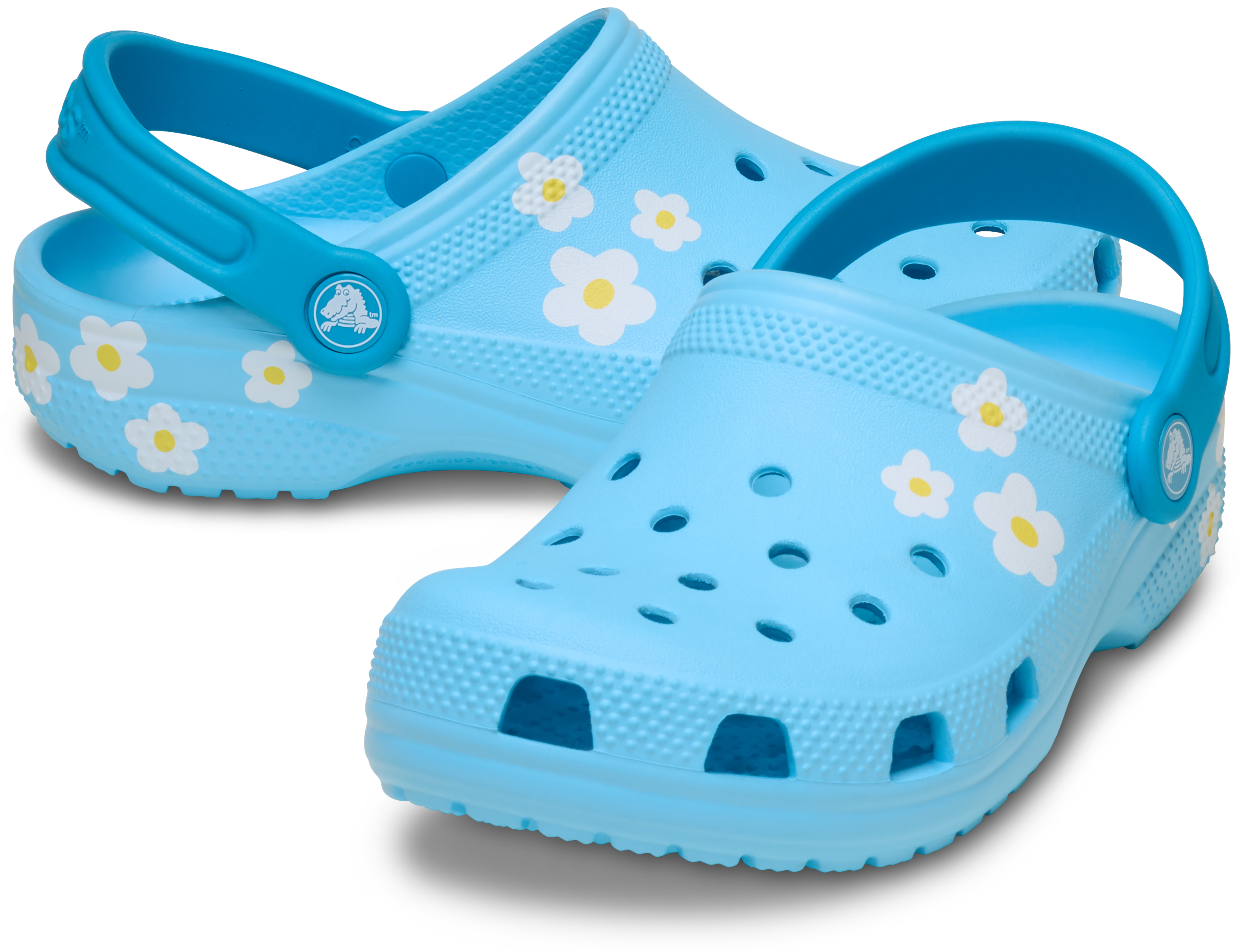 Crocs Kids Classic Daisy Clogs