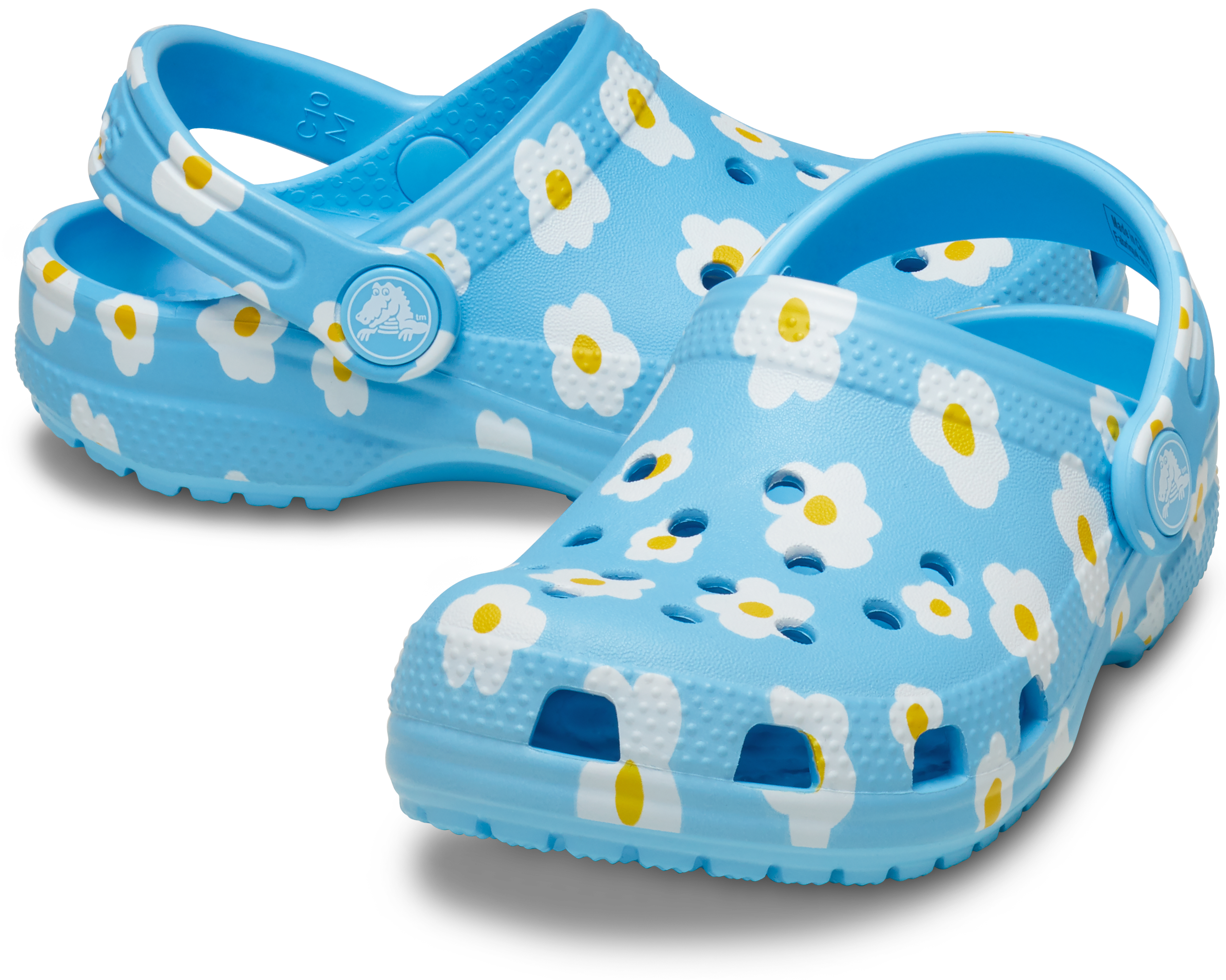 Crocs Toddler Classic Daisy Clogs