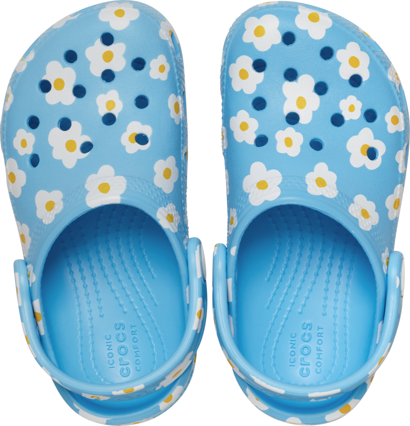 Crocs Toddler Classic Daisy Clogs