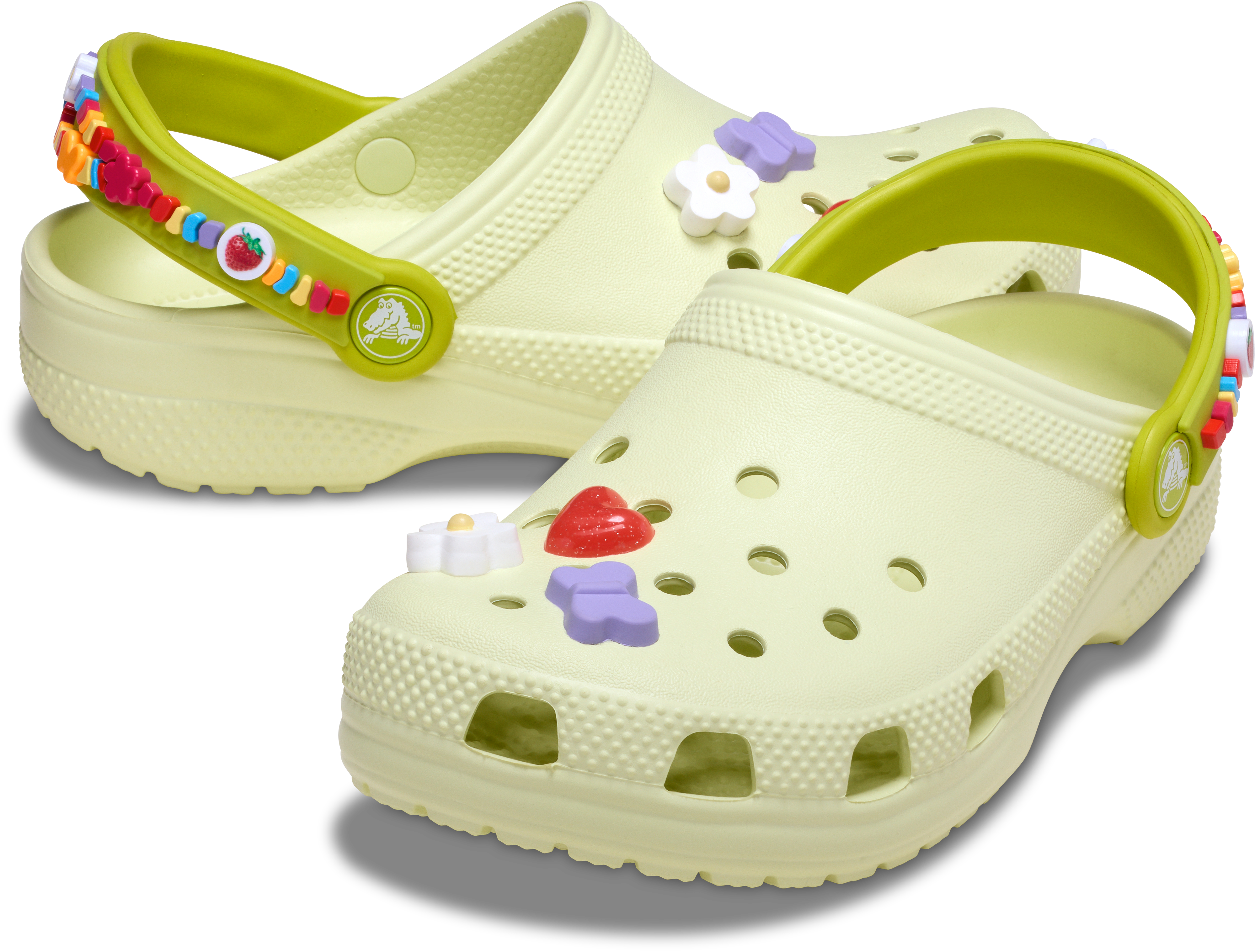 Crocs Kids Classic Friendship Bracelet Clogs