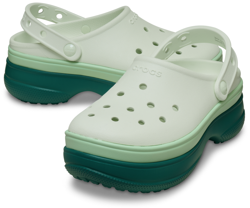 Crocs Womens Classic Stacked Clogs