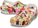 Crocs Womens Classic Graphic Clogs