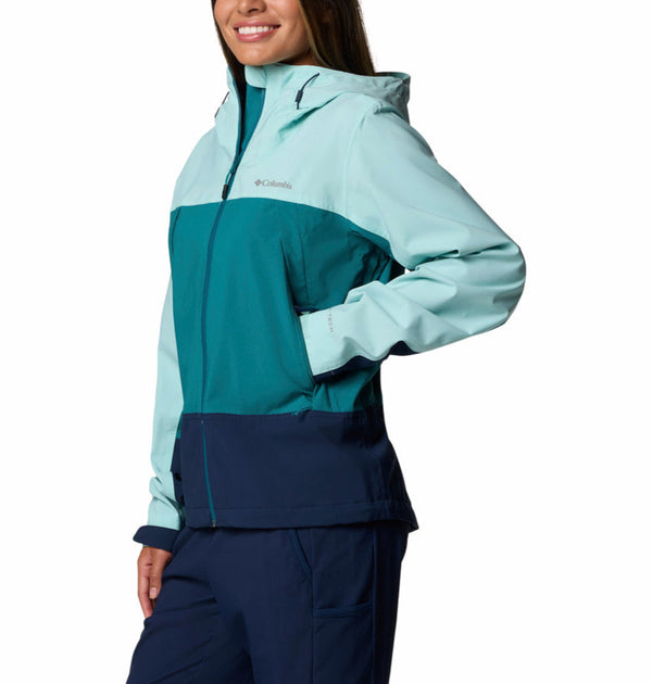 Columbia Womens Boulder Falls Rain Jacket